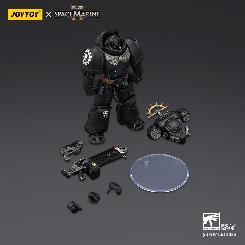 Warhammer 40,000 Action Figure Game Edition Iron Hands Heavy Intercessor 13 cm - MangaShop.ro