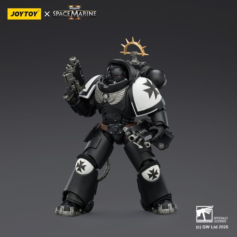 Warhammer 40,000 Action Figure Game Edition Black Templars Heavy Intercessor 13 cm - MangaShop.ro