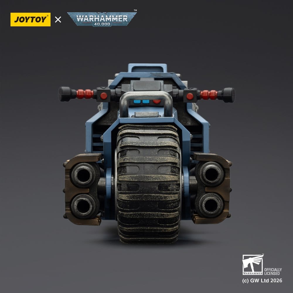 Warhammer 40,000 Raider-pattern Combat Bike Space Wolves with twin-linked bolt rifles 22 cm - MangaShop.ro