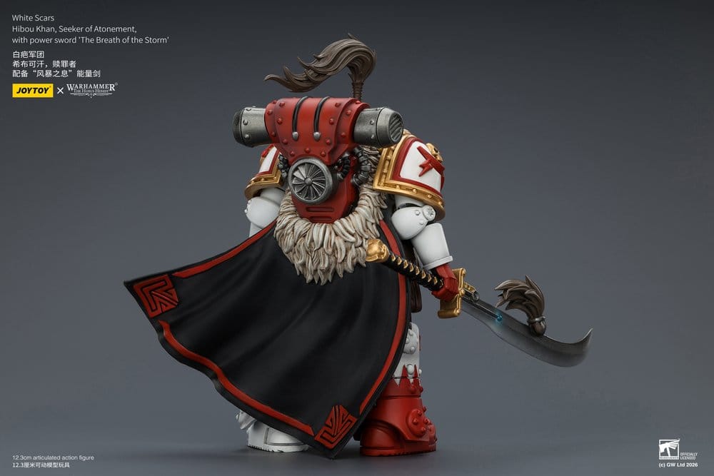 Warhammer The Horus Heresy Action Figure White Scars Hibou Khan, Seeker of Atonement 12 cm - MangaShop.ro