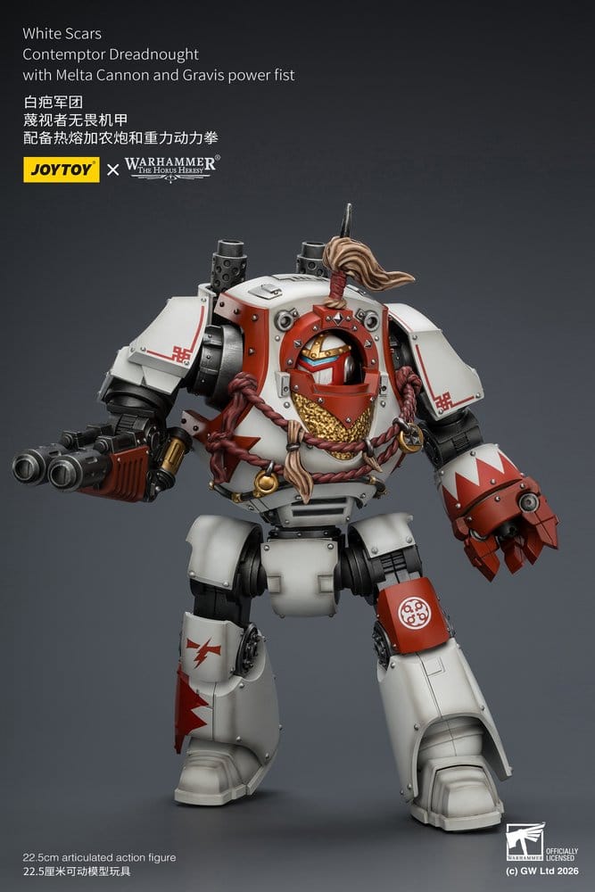 Warhammer The Horus Heresy Action Figure White Scars Contemptor Dreadnought 23 cm - MangaShop.ro