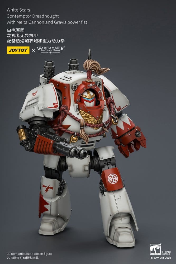 Warhammer The Horus Heresy Action Figure White Scars Contemptor Dreadnought 23 cm - MangaShop.ro