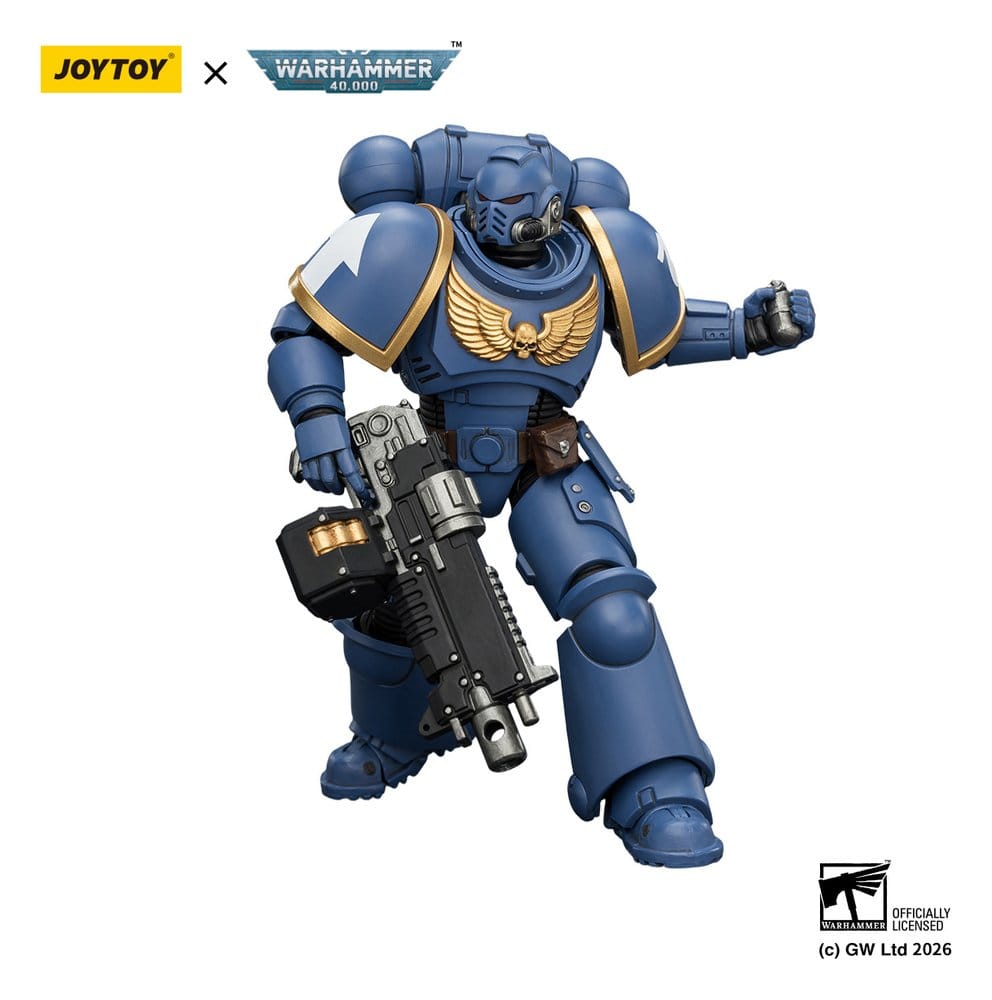 Warhammer 40,000 Action Figure Ultramarines Intercessor 12 cm - MangaShop.ro