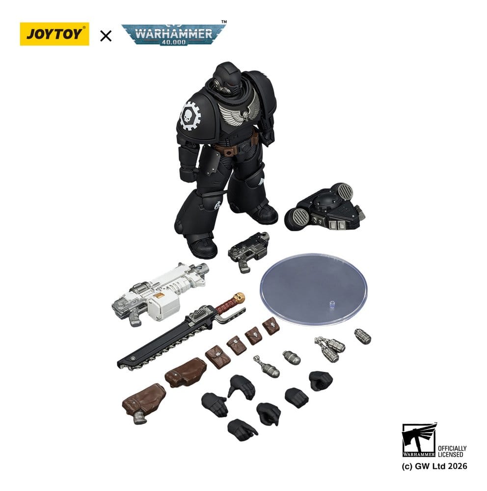 Warhammer 40,000 Action Figure Iron Hands Intercessor 12 cm - MangaShop.ro