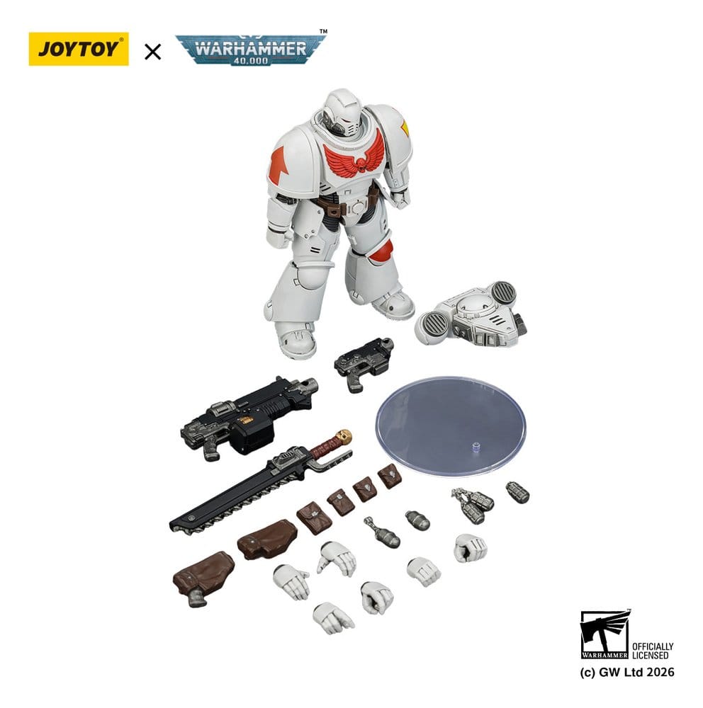 Warhammer 40,000 Action Figure White Scars Intercessor 12 cm - MangaShop.ro