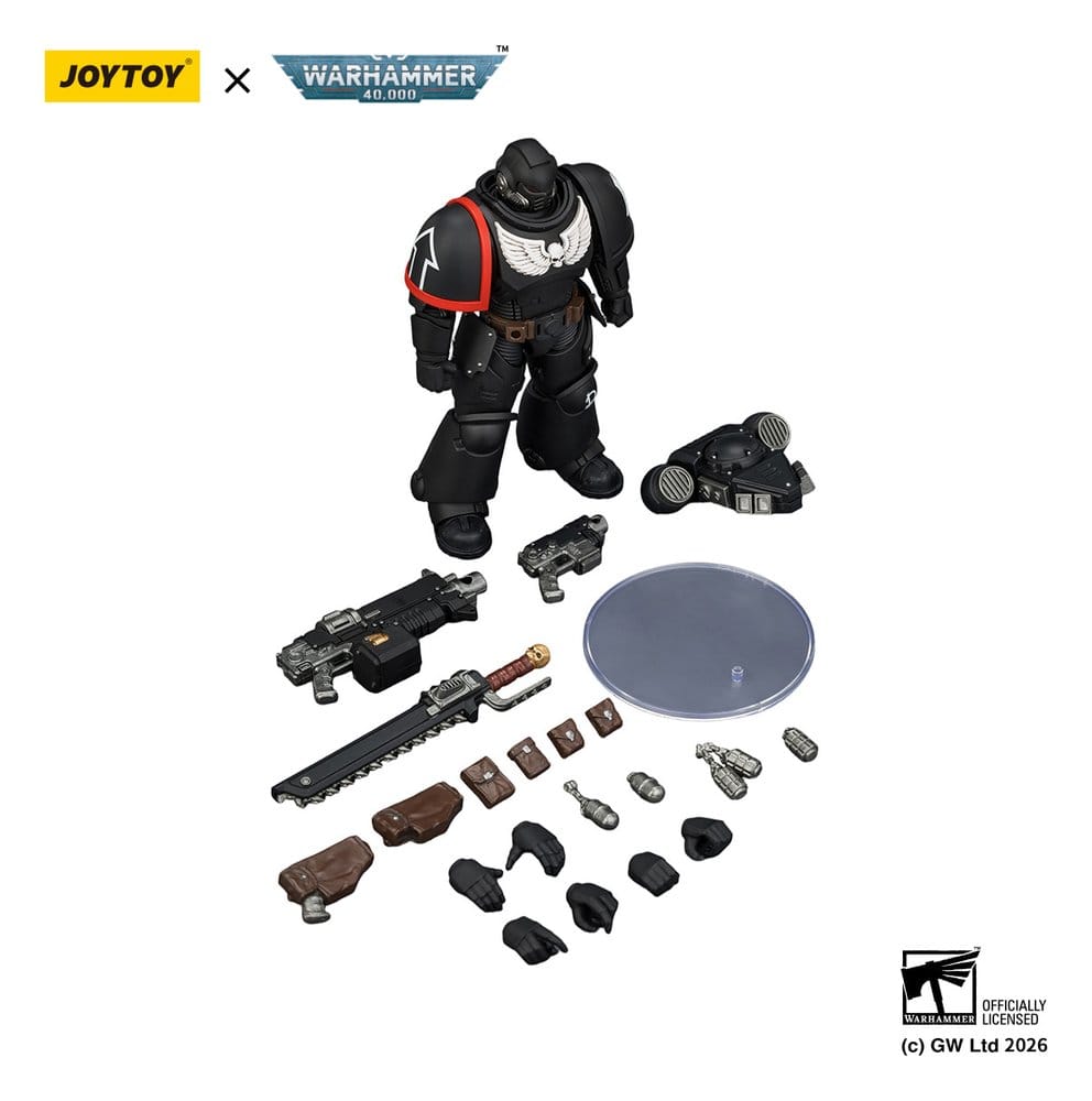 Warhammer 40,000 Action Figure Raven Guard Intercessor 12 cm - MangaShop.ro