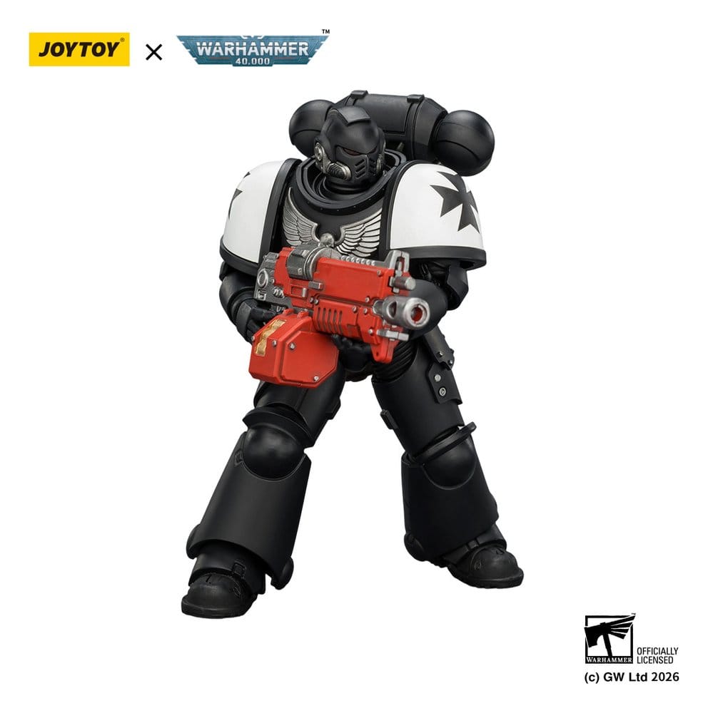 Warhammer 40,000 Action Figure Black Templars Intercessor 12 cm - MangaShop.ro
