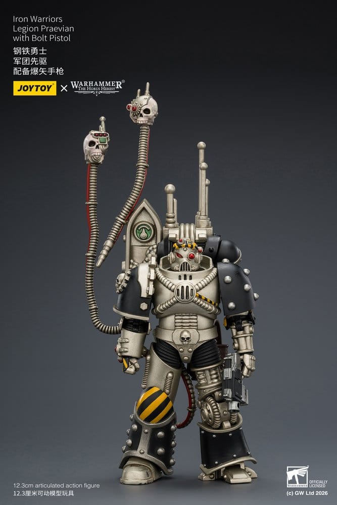 Warhammer The Horus Heresy Action Figure Iron Warriors Legion Praevian 12 cm - MangaShop.ro