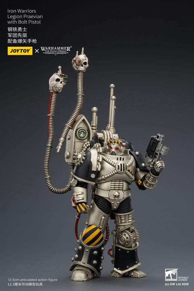 Warhammer The Horus Heresy Action Figure Iron Warriors Legion Praevian 12 cm - MangaShop.ro
