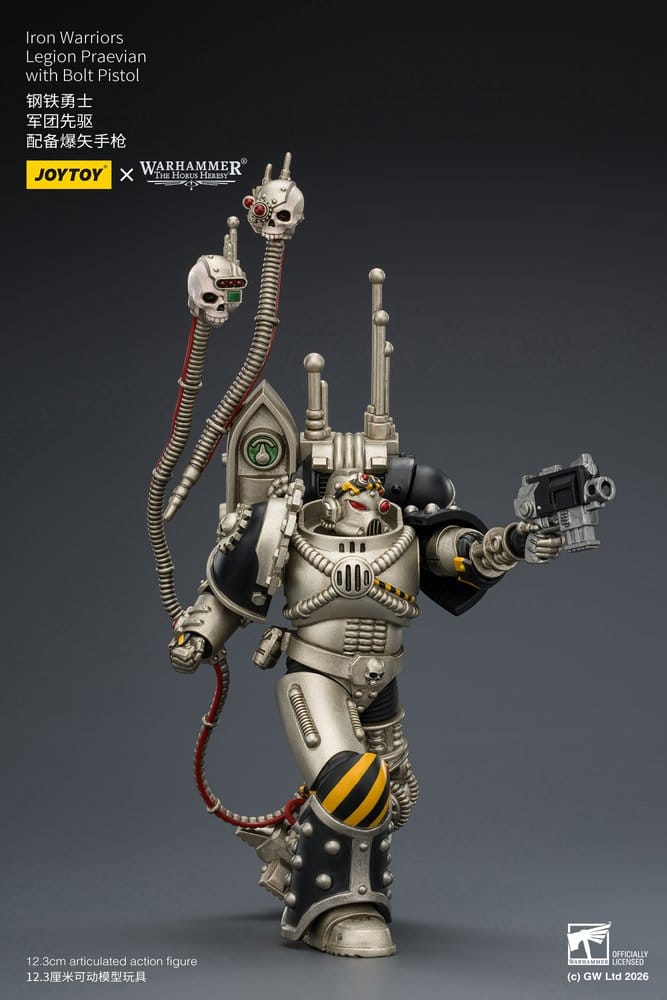 Warhammer The Horus Heresy Action Figure Iron Warriors Legion Praevian 12 cm - MangaShop.ro