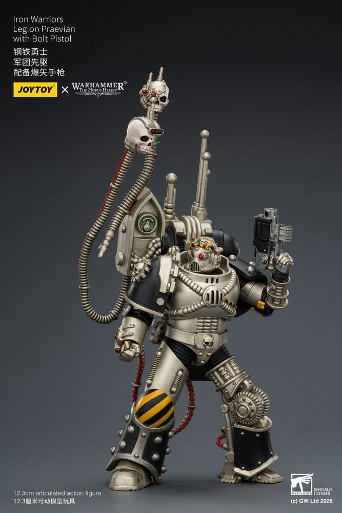 Warhammer The Horus Heresy Action Figure Iron Warriors Legion Praevian 12 cm - MangaShop.ro