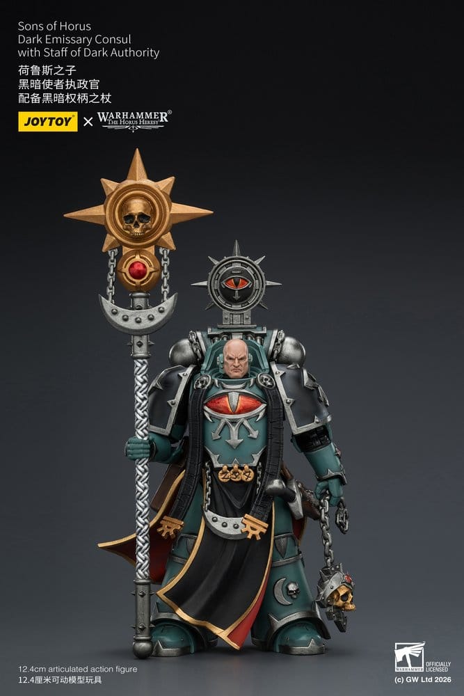 Warhammer The Horus Heresy Action Figure Sons of Horus Dark Emissary Consul 12 cm - MangaShop.ro