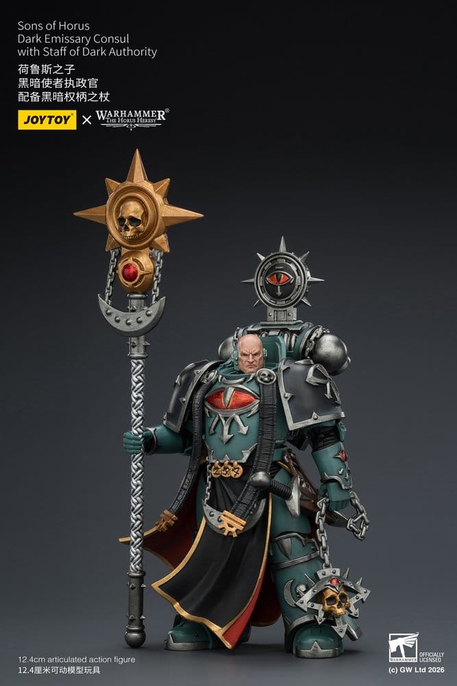 Warhammer The Horus Heresy Action Figure Sons of Horus Dark Emissary Consul 12 cm - MangaShop.ro
