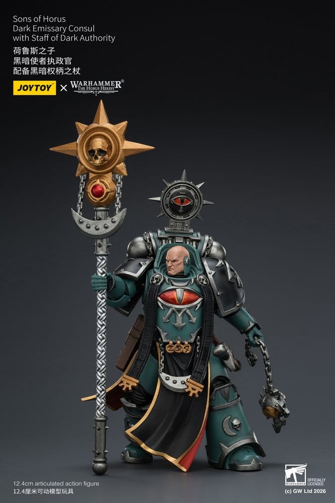 Warhammer The Horus Heresy Action Figure Sons of Horus Dark Emissary Consul 12 cm - MangaShop.ro