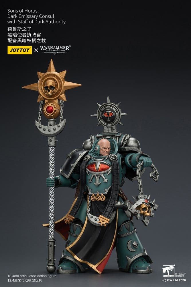 Warhammer The Horus Heresy Action Figure Sons of Horus Dark Emissary Consul 12 cm - MangaShop.ro