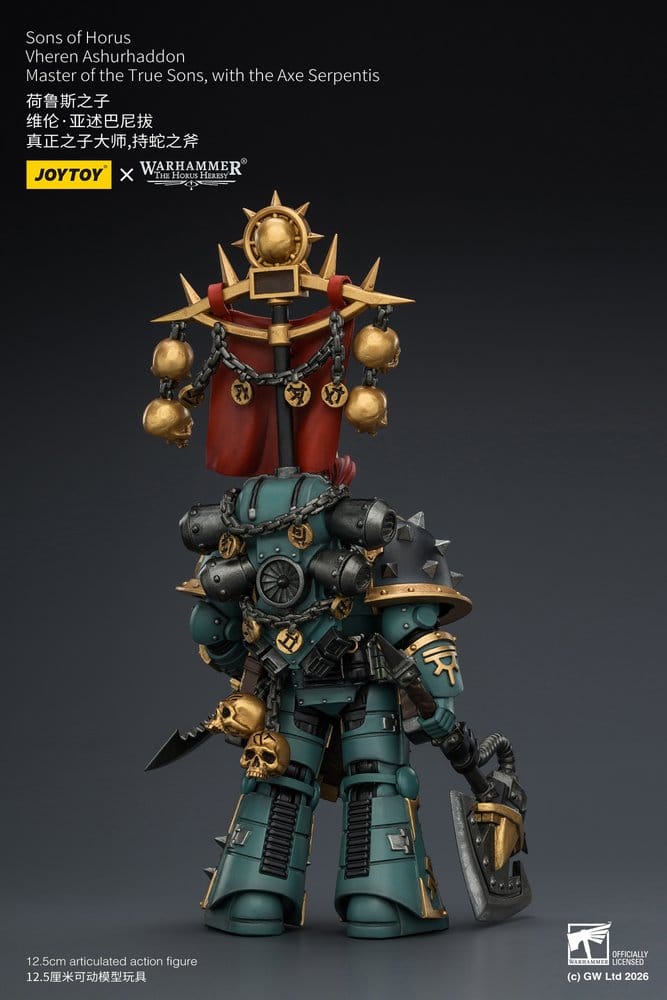 Warhammer The Horus Heresy Action Figure Sons of Horus Vheren Ashurhaddon Master of the True Sons 13 cm - MangaShop.ro