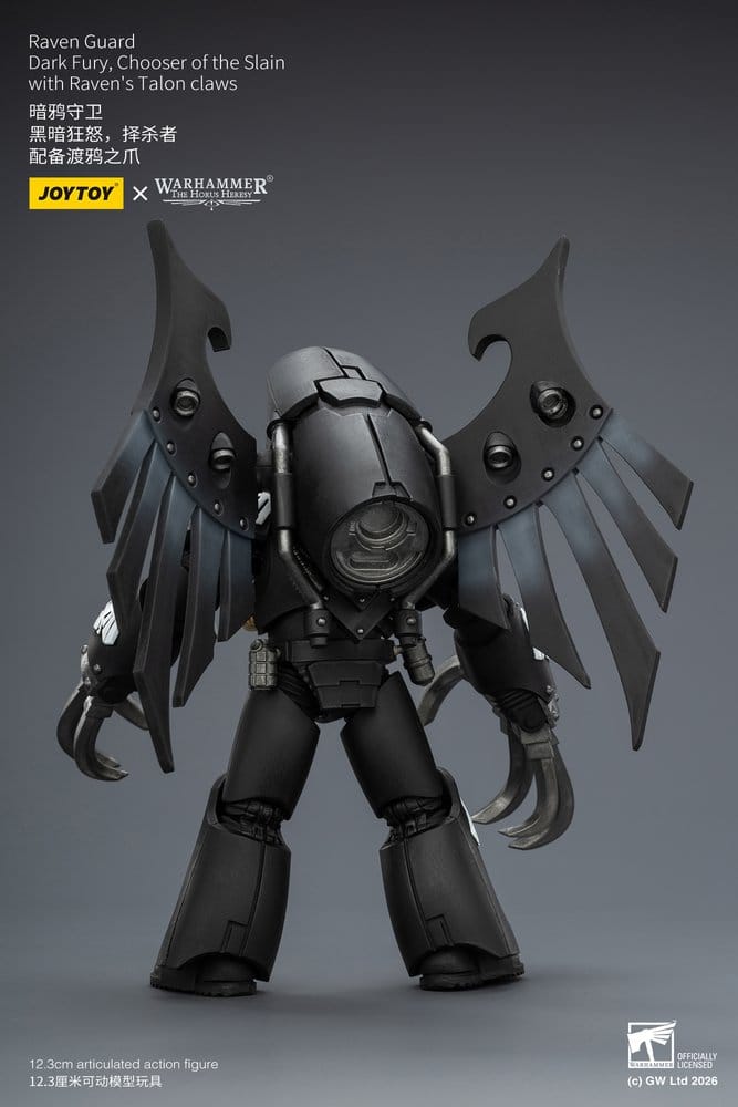 Warhammer 40,000 Action Figure Raven Guard Dark Fury, Chooser of the Slain 12 cm - MangaShop.ro