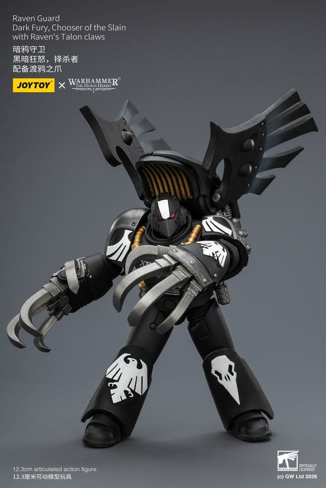 Warhammer 40,000 Action Figure Raven Guard Dark Fury, Chooser of the Slain 12 cm - MangaShop.ro