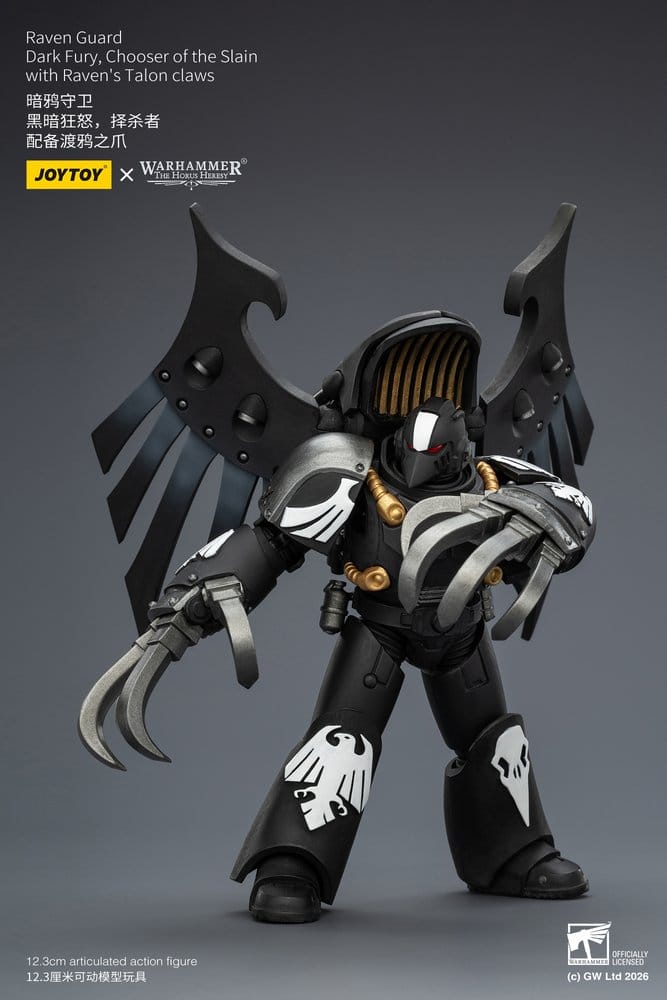 Warhammer 40,000 Action Figure Raven Guard Dark Fury, Chooser of the Slain 12 cm - MangaShop.ro