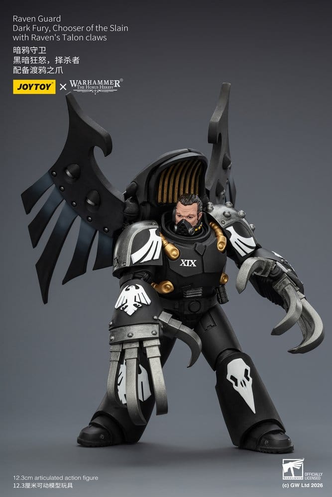 Warhammer 40,000 Action Figure Raven Guard Dark Fury, Chooser of the Slain 12 cm - MangaShop.ro