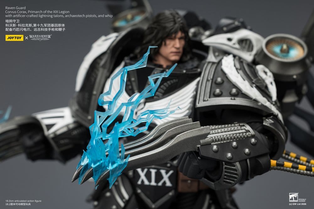 Warhammer 40,000 Action Figure Raven Guard Corvus Corax, Primarch of the XIX Legion 18 cm - MangaShop.ro