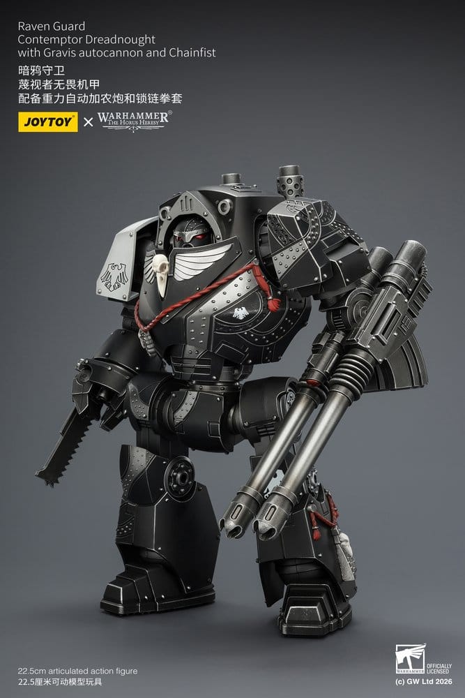 Warhammer 40,000 Action Figure Raven Guard Contemptor Dreadnought 23 cm - MangaShop.ro