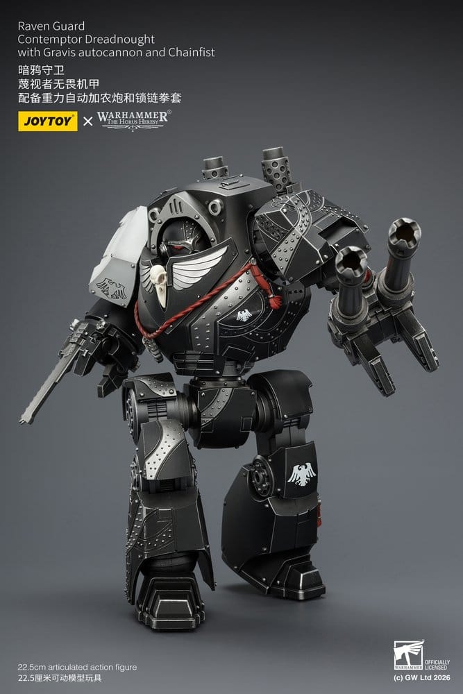 Warhammer 40,000 Action Figure Raven Guard Contemptor Dreadnought 23 cm - MangaShop.ro