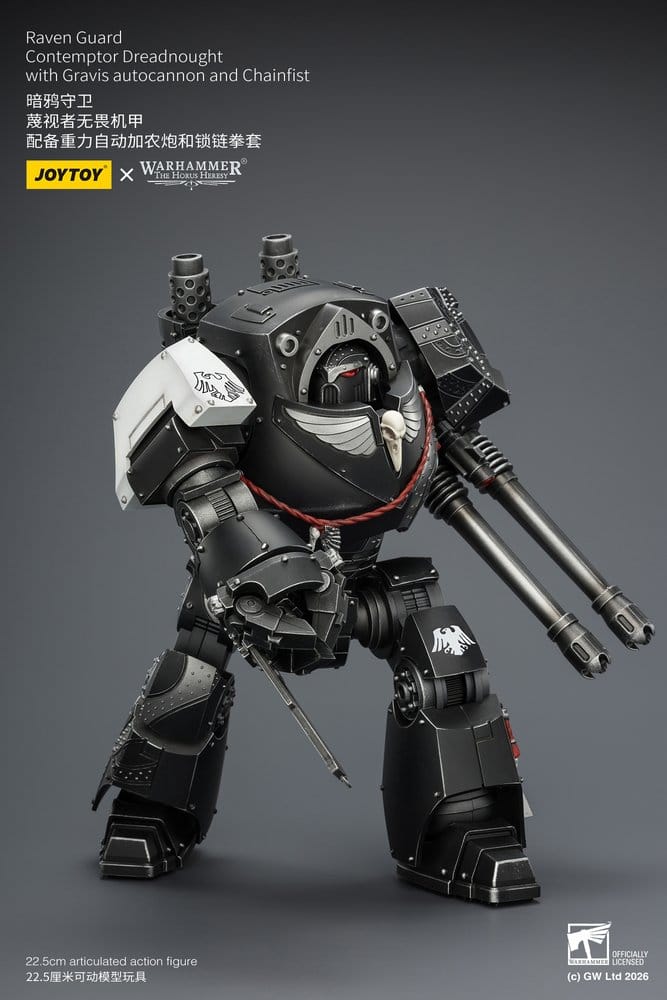 Warhammer 40,000 Action Figure Raven Guard Contemptor Dreadnought 23 cm - MangaShop.ro