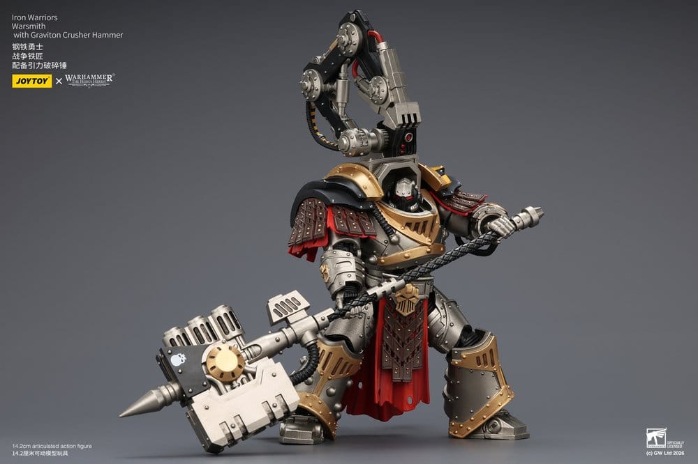 Warhammer The Horus Heresy Action Figure Iron Warriors Warsmith 14 cm - MangaShop.ro