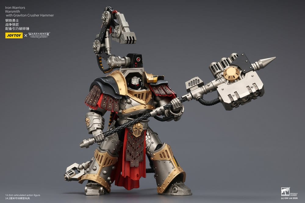 Warhammer The Horus Heresy Action Figure Iron Warriors Warsmith 14 cm - MangaShop.ro
