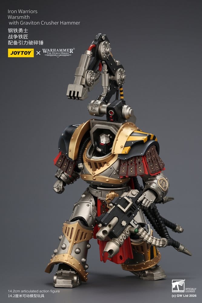 Warhammer The Horus Heresy Action Figure Iron Warriors Warsmith 14 cm - MangaShop.ro
