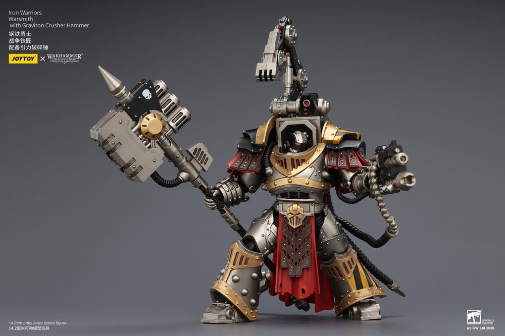 Warhammer The Horus Heresy Action Figure Iron Warriors Warsmith 14 cm - MangaShop.ro