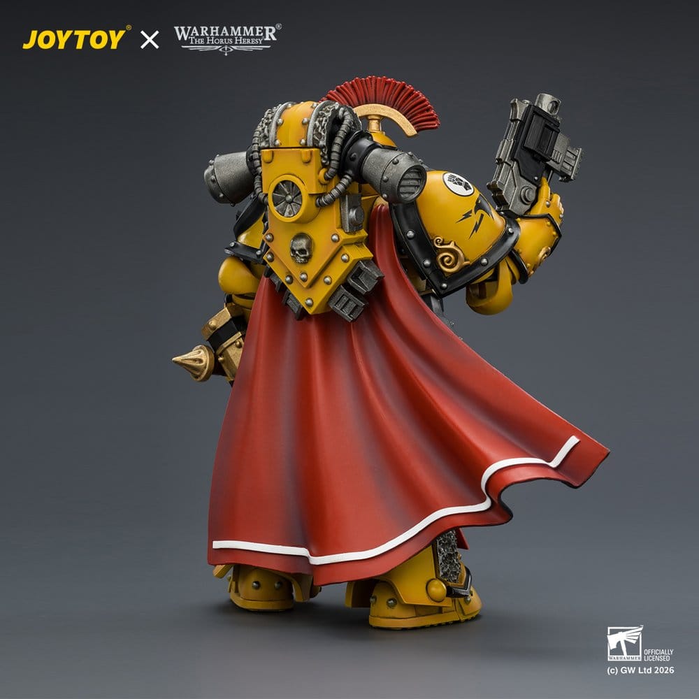 Warhammer Action Figure Imperial Fists Legion Praetor in Mk III Armour 13 cm - MangaShop.ro