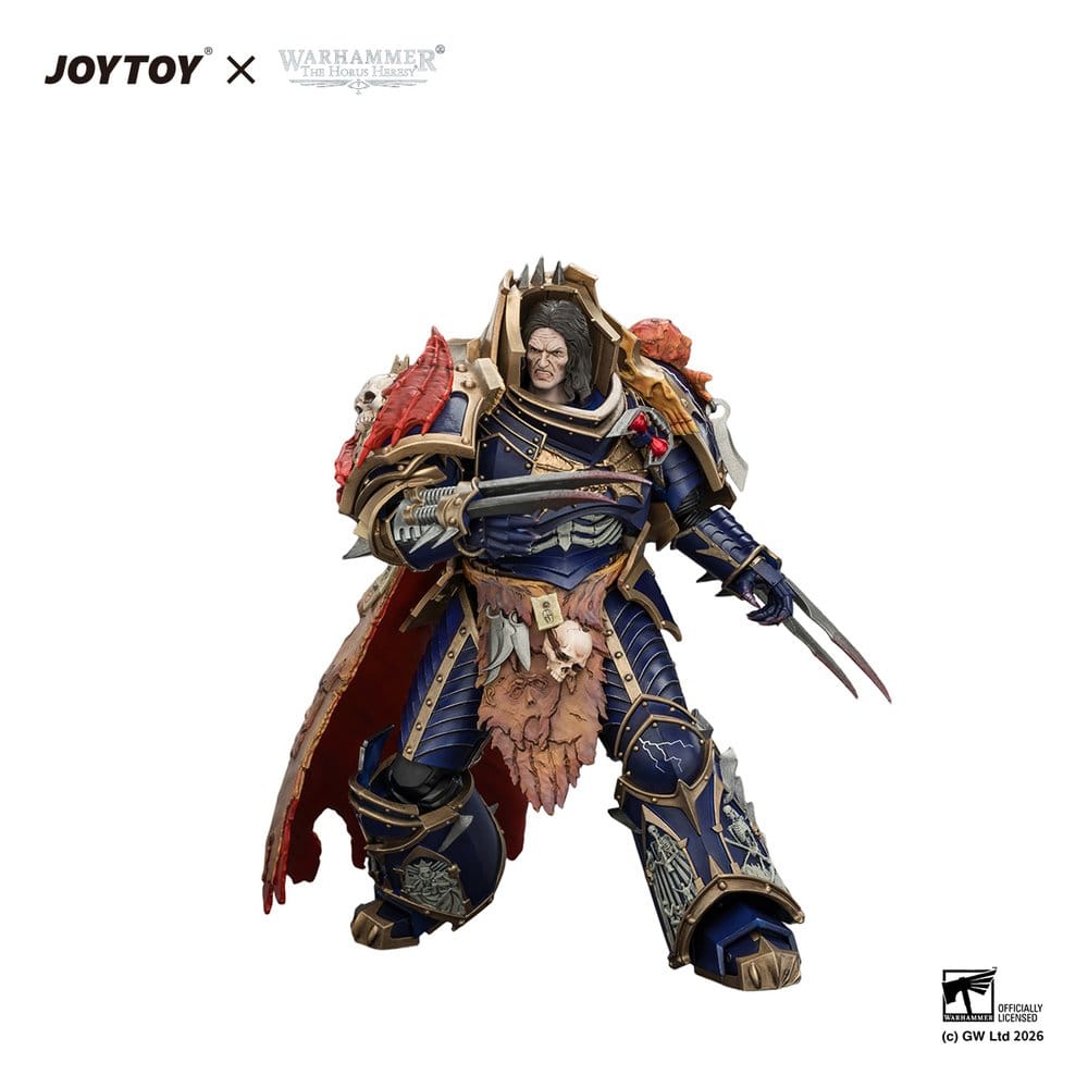Warhammer The Horus Heresy Action Figure Night Lords Konrad Curze Primarch of the Night Lords Legion 19 cm - MangaShop.ro