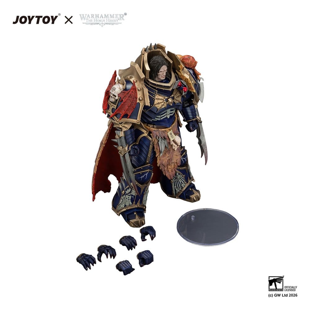 Warhammer The Horus Heresy Action Figure Night Lords Konrad Curze Primarch of the Night Lords Legion 19 cm - MangaShop.ro