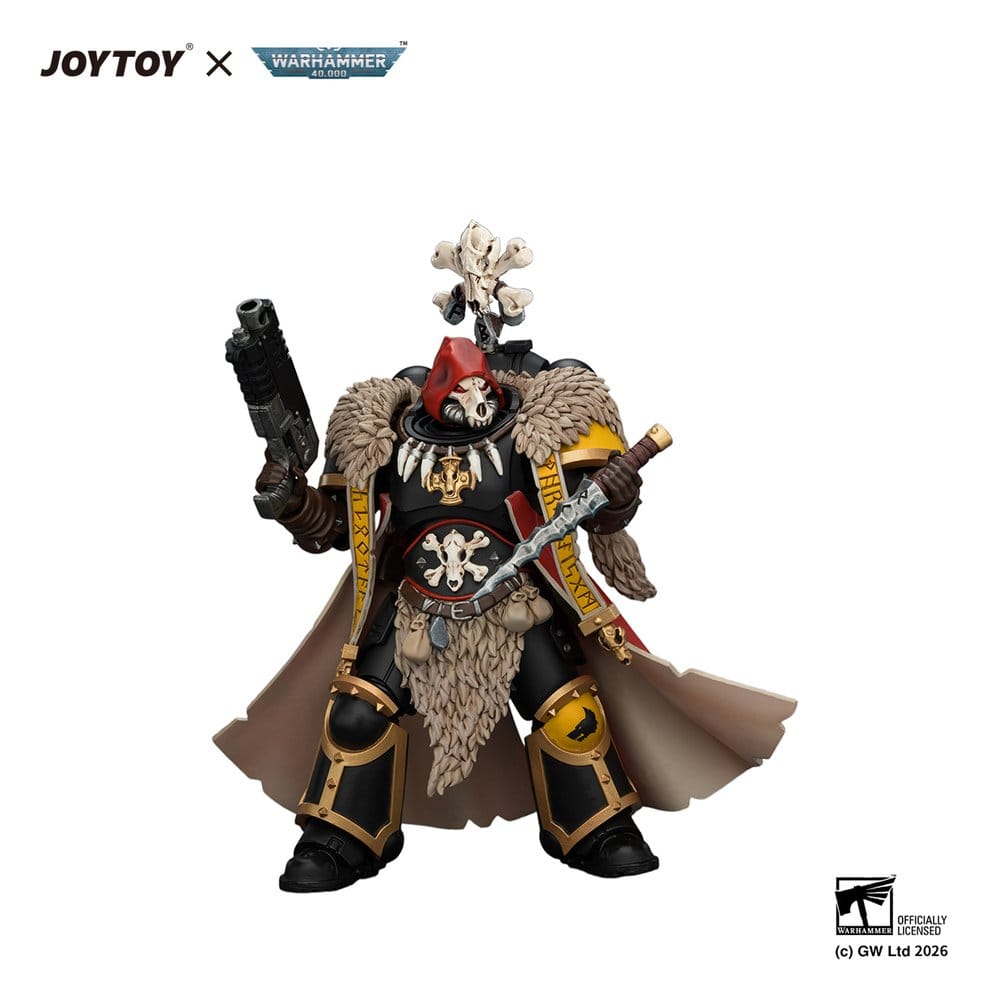 Warhammer Action Figure Space Wolves Wolf Priest 12 cm - MangaShop.ro