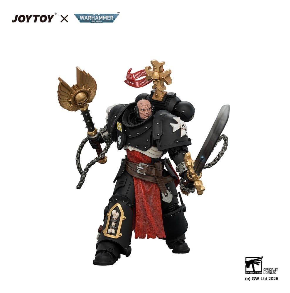 Warhammer Action Figure Black Templars Execrator 1 12 cm - MangaShop.ro