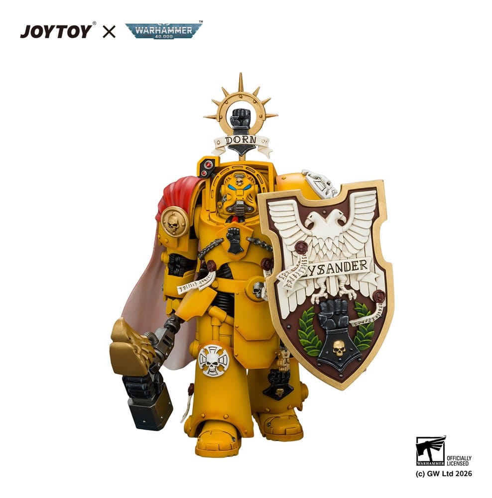 Warhammer Action Figure Imperial Fists Darnath Lysander 14 cm - MangaShop.ro