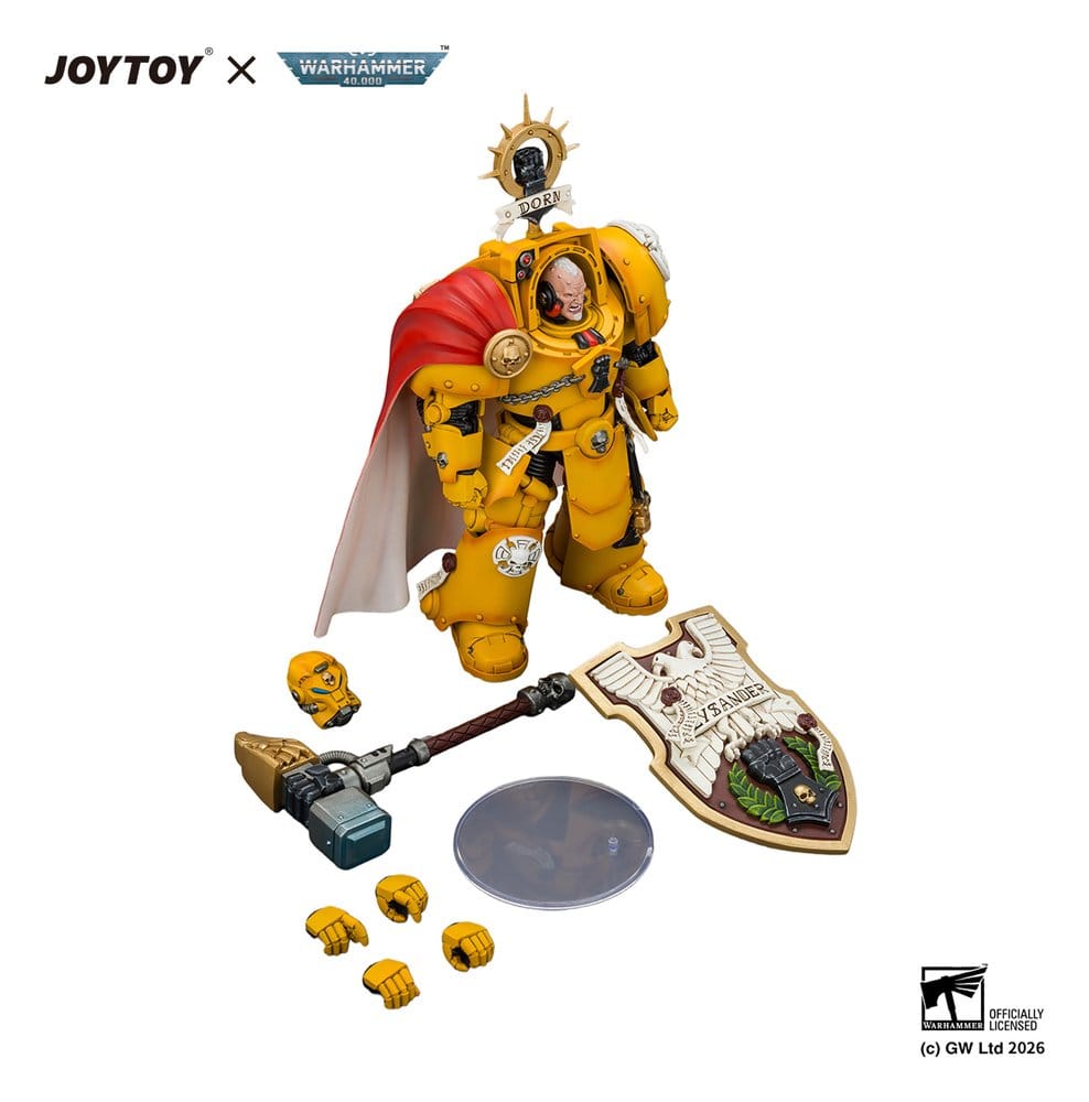 Warhammer Action Figure Imperial Fists Darnath Lysander 14 cm - MangaShop.ro