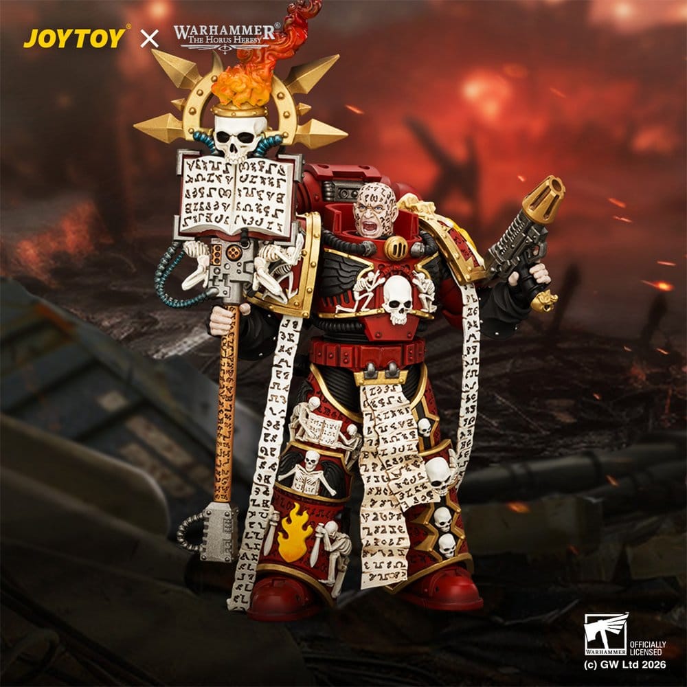 Warhammer The Horus Heresy Action Figure Word Bearers Erebus, the Dark Apostle 13 cm - MangaShop.ro