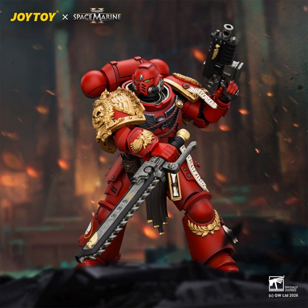 Space Marine Game Edition Action Figure Blood Angels Veteran 12 cm - MangaShop.ro