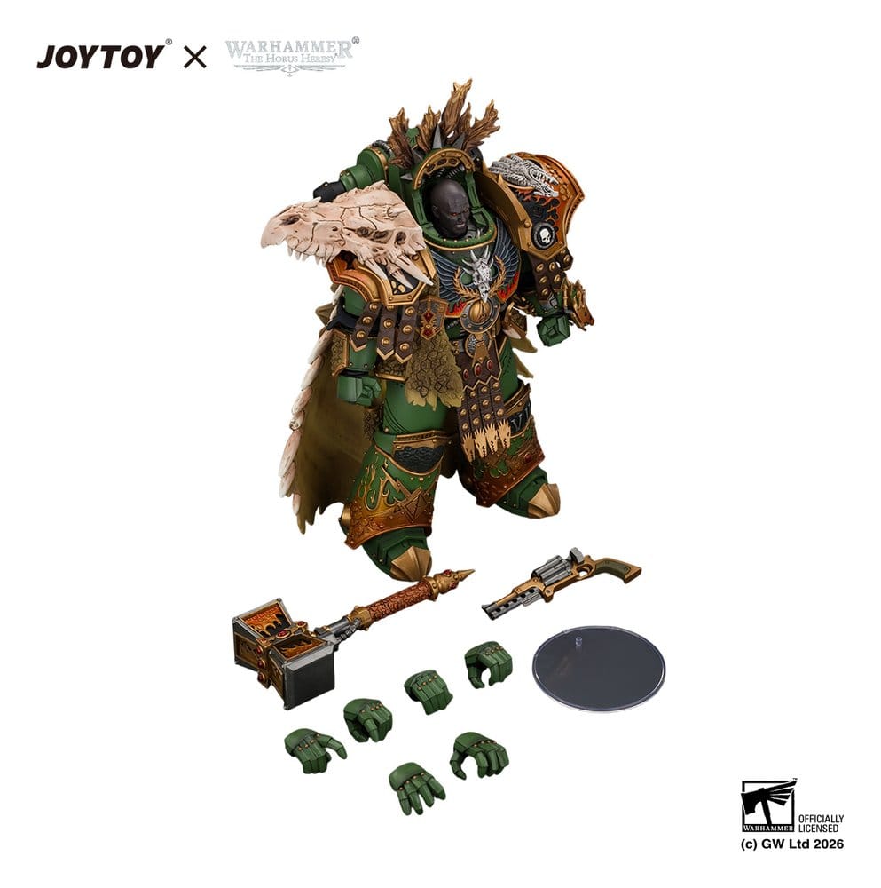 Warhammer Action Figure Salamanders Vulkan, Primarch of the XVIIIth Legion 21 cm - MangaShop.ro