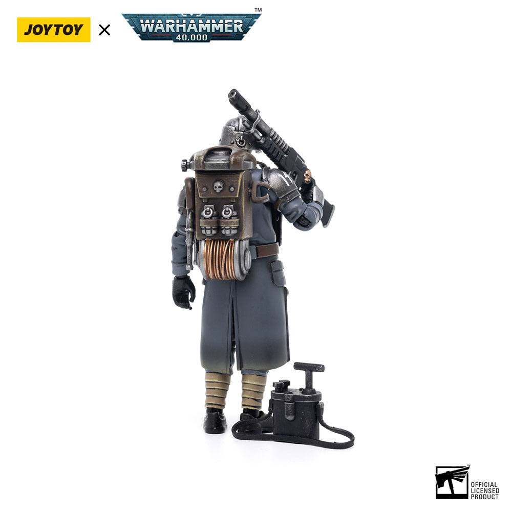 Warhammer 40k Action Figure 1/18 Death Korps of Krieg Veteran Squad Guardsman Demolitions Specialist 10 cm - MangaShop.ro