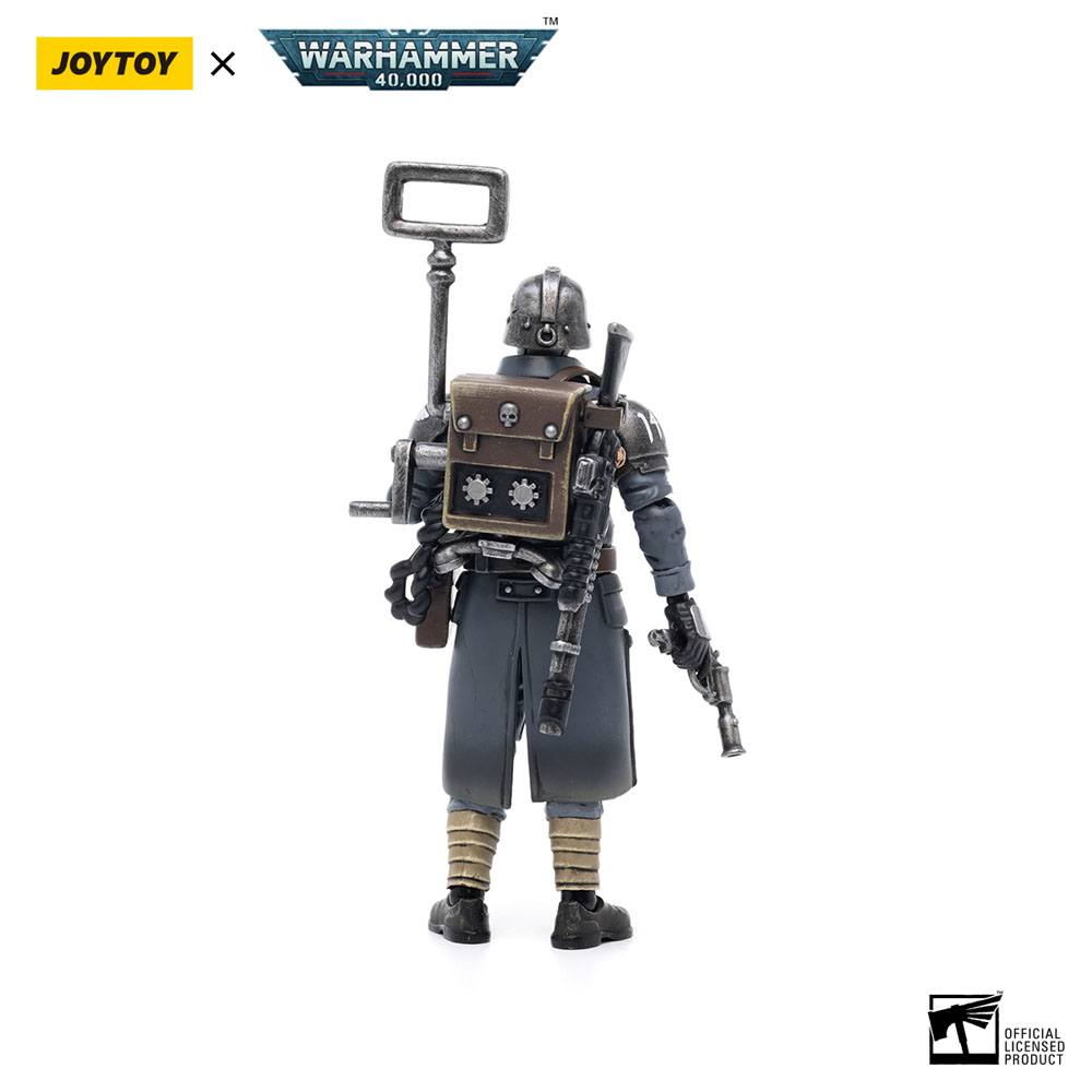 Warhammer 40k Action Figure 1/18 Death Korps of Krieg Veteran Squad Guardsman Communications Specialist 10 cm - MangaShop.ro