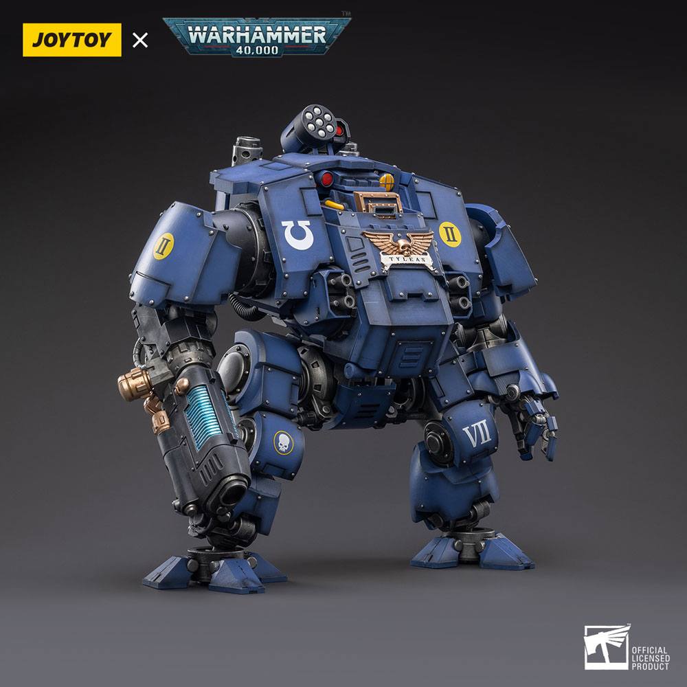 Warhammer 40k Action Figure 1/18 Ultramarines Redemptor Dreadnought Brother Dreadnought Tyleas 30 cm Reproduction - MangaShop.ro