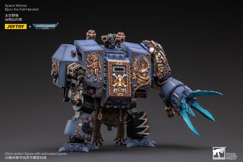Warhammer 40k Action Figure 1/18 Space Wolves Bjorn the Fell-Handed 19 cm - MangaShop.ro