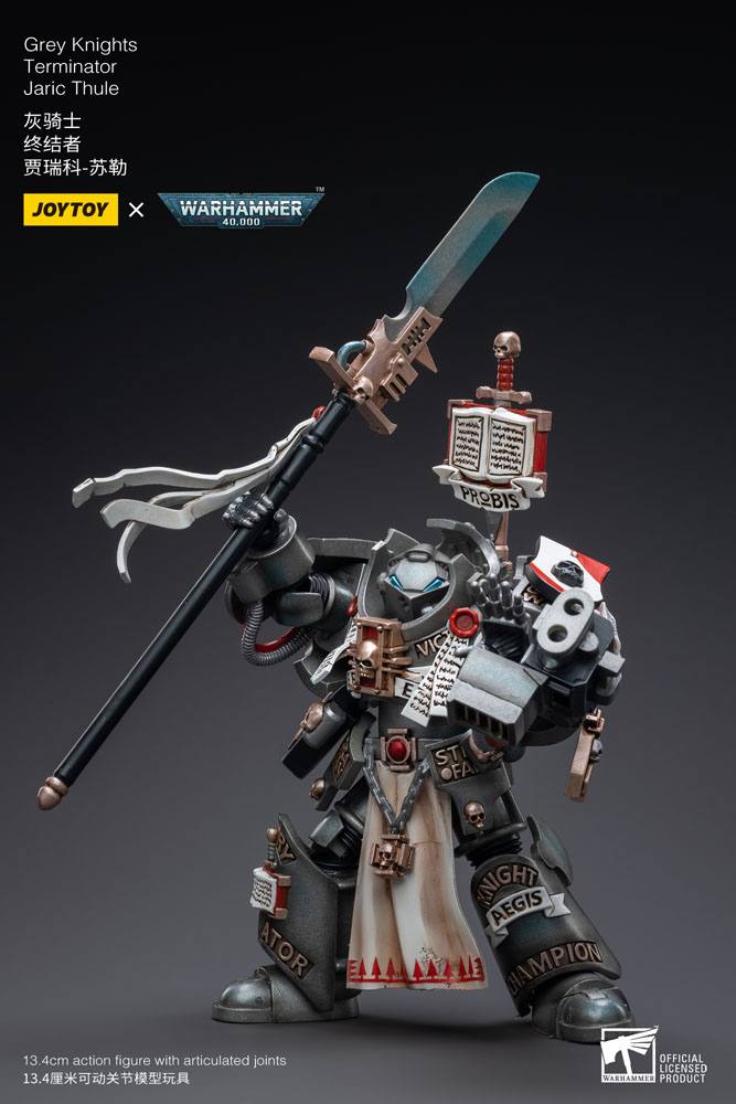 Warhammer 40k Action Figure 1/18 Grey Knights Terminator Jaric Thule 13 cm - MangaShop.ro