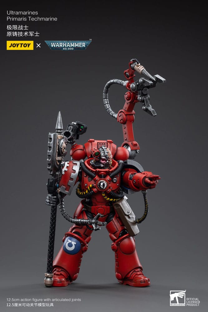Warhammer 40k Action Figure 1/18 Ultramarines Primaris Techmarine 12 cm - MangaShop.ro