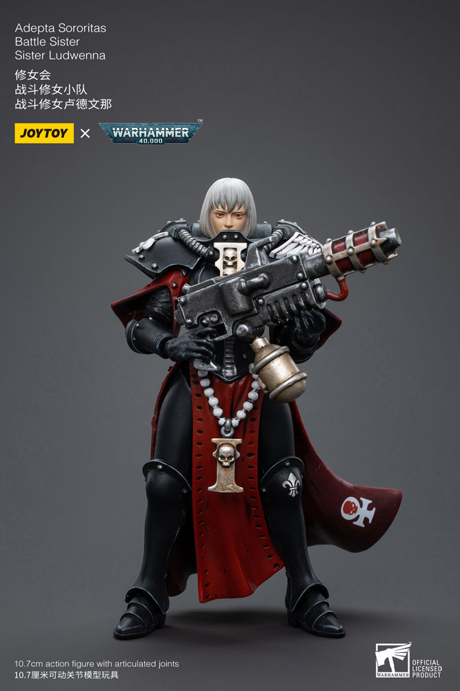 Warhammer 40k Action Figure 1/18 Adepta Sororitas Battle Sister Sister Ludwenna 10 cm - MangaShop.ro