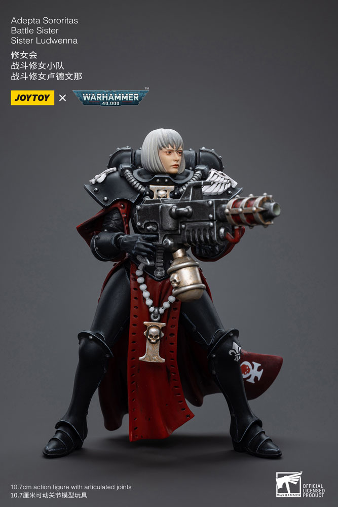 Warhammer 40k Action Figure 1/18 Adepta Sororitas Battle Sister Sister Ludwenna 10 cm - MangaShop.ro